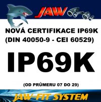 CERTIFIKACE IP69K