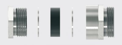 Kabelov� pr�chodka - nikl.mosaz Standard (2/4)